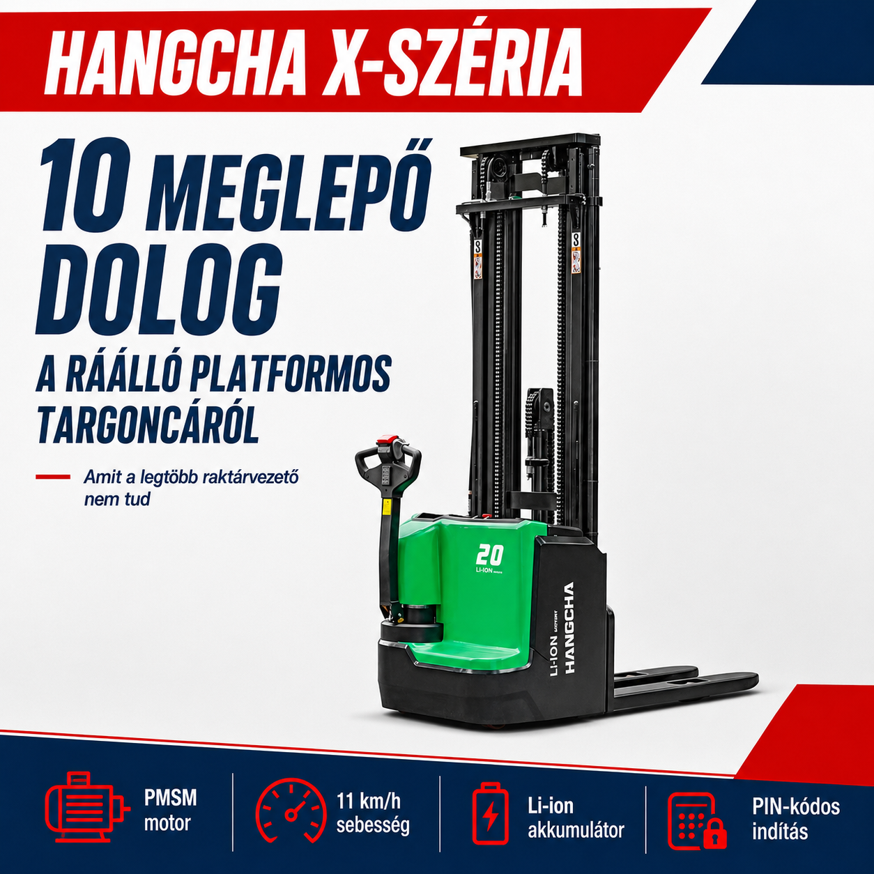 r&aacute;&aacute;ll&oacute; platformos targonca